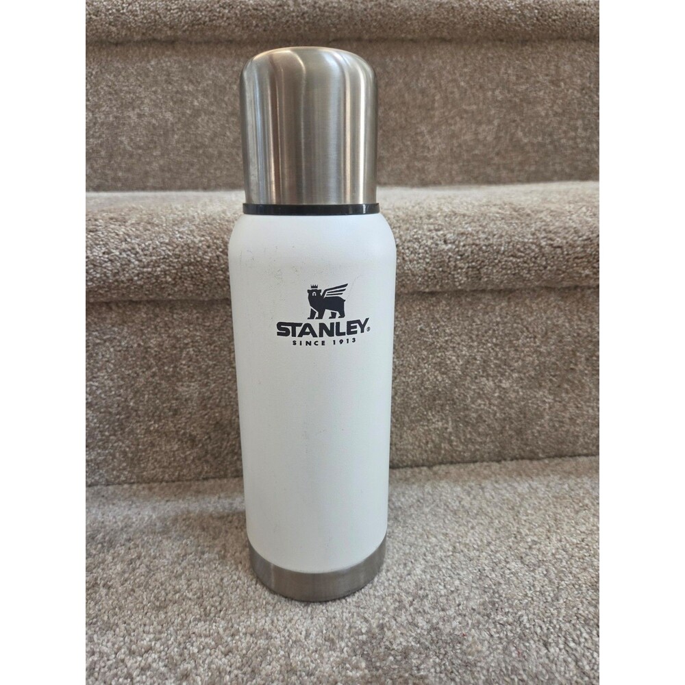 Stanley White Water Bottle Thermos